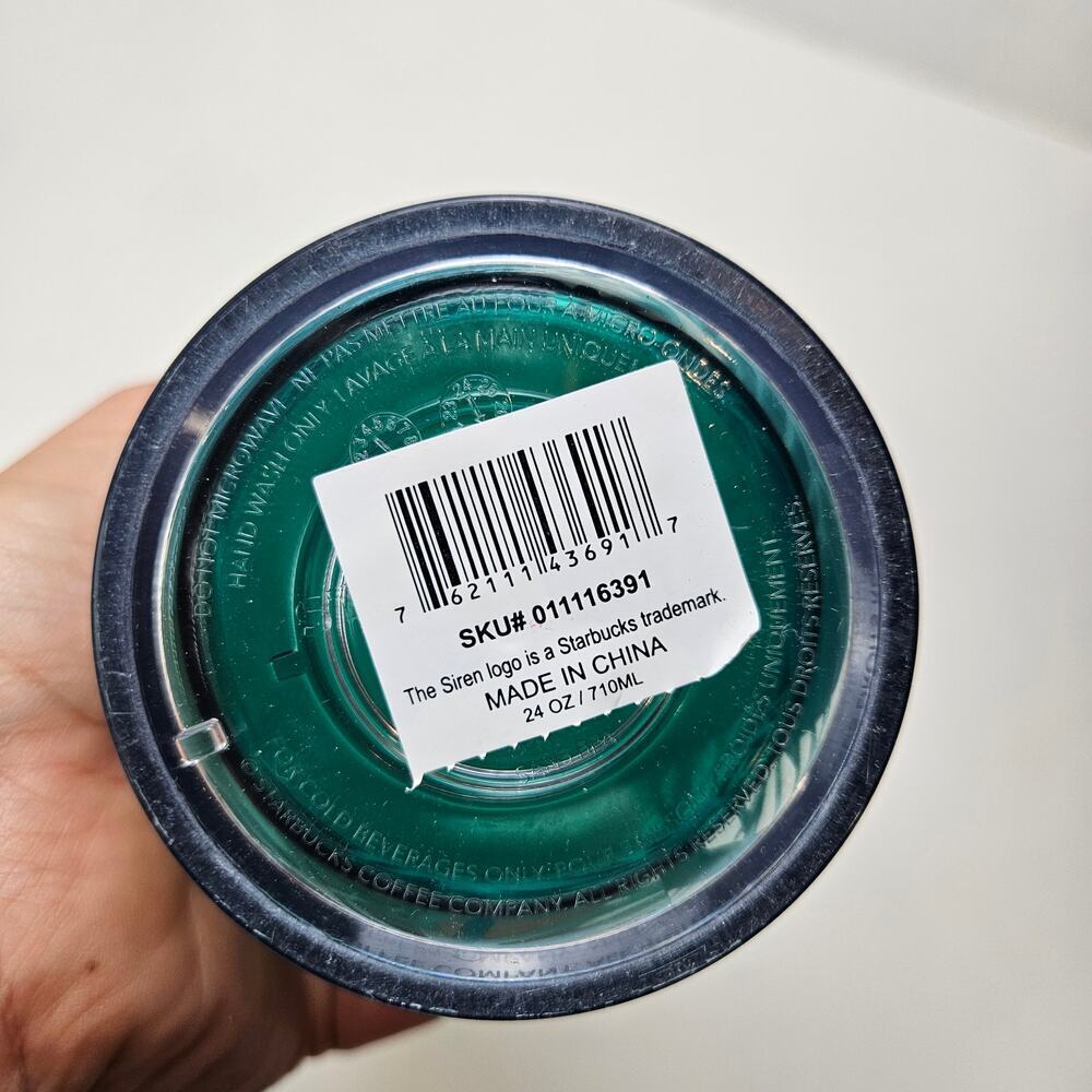 Starbucks Washington Evergreen State Printed 24oz Tumber Venti Pine - No‎ Straw - Picture 8 of 8